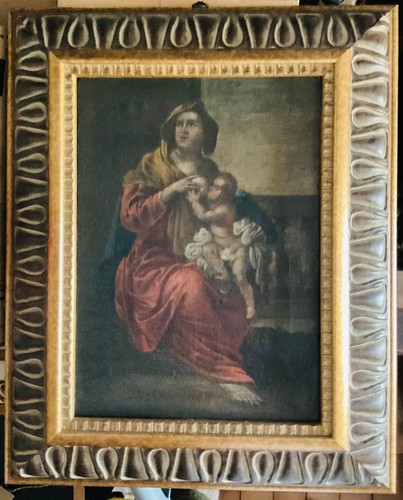 Madonna con bambino un - madonna, bambino.