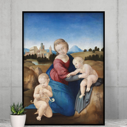 Raphael print madonna - print,