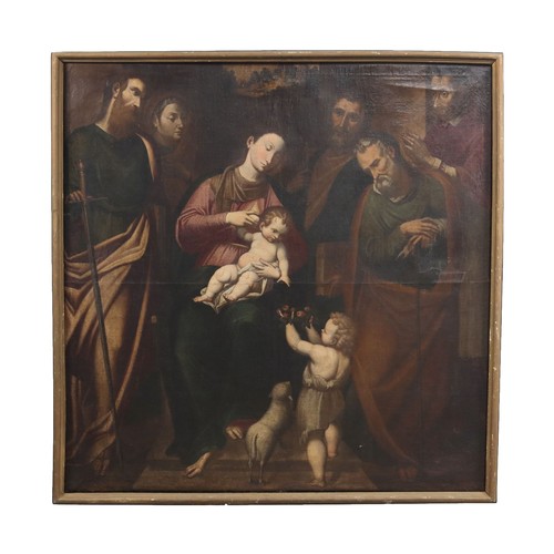 Madonna con bambino - madonna, santi