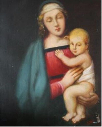 Dipinti olio tela - su,