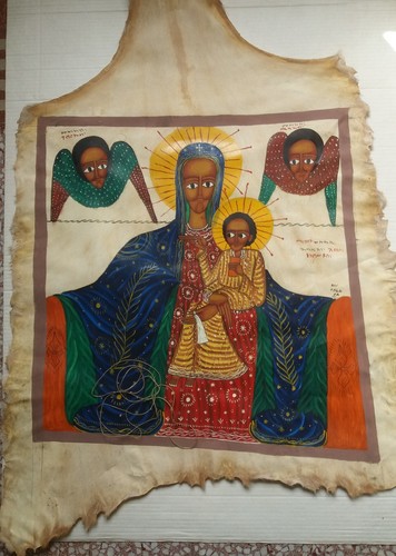Etiopia madonna con gesù - etiopia, e