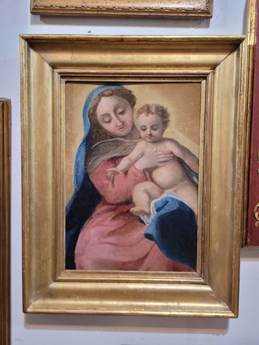 Dipinto madonna con - dipinto, bambino