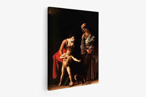 Caravaggio madonna col - col, bambino