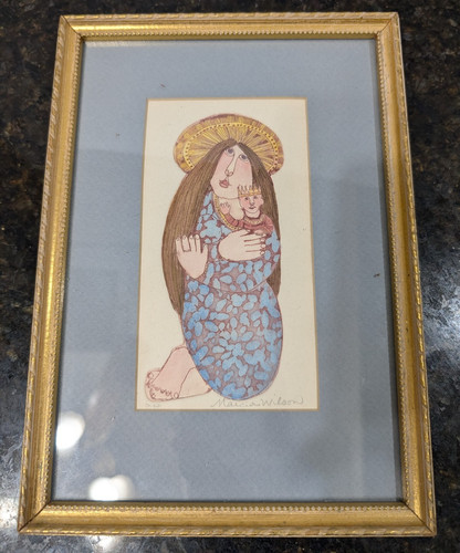 Marcia wilson art signed - wilson,
