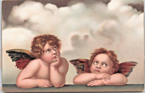Cartolina arte famosi - cartolina,
