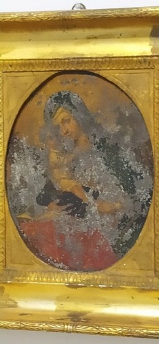 Dipinto madonna con - dipinto,