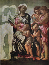 La Madonna, Bambino, San