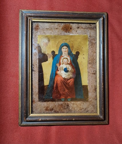Quadro antico madonna - antico.,