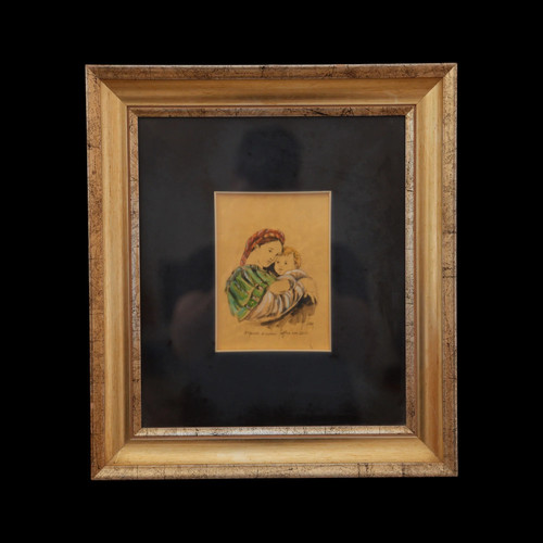 Madonna con bambino - bambino, a