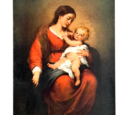 C1920 30s madonna and child - c1920-30s,