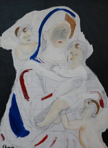 Dipinto originale tela - su,