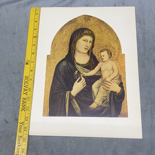 Giotto madonna and child - giotto,
